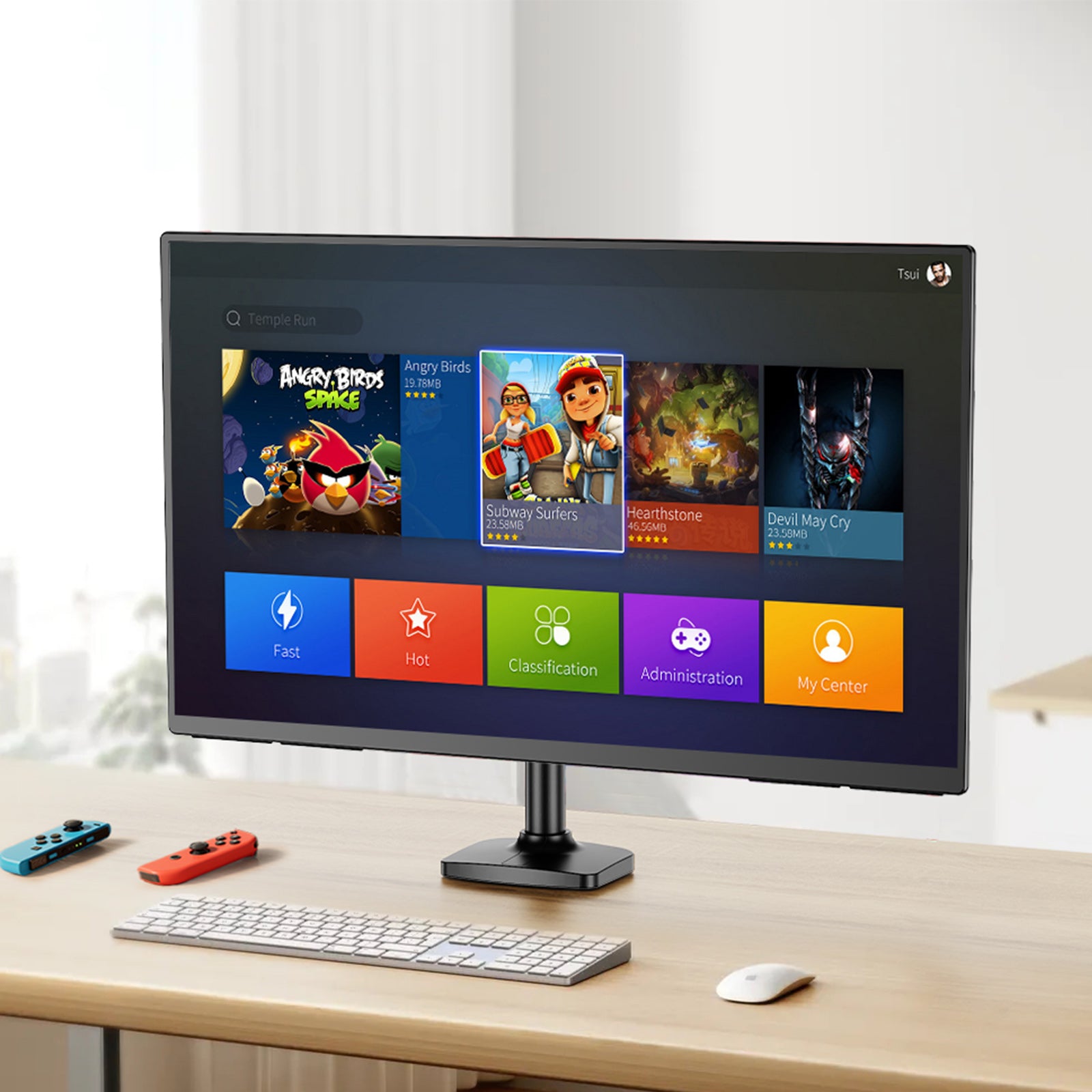 EVICIV M238F01 23.8インチ 100HZ 1080P モバイルモニター｜USB